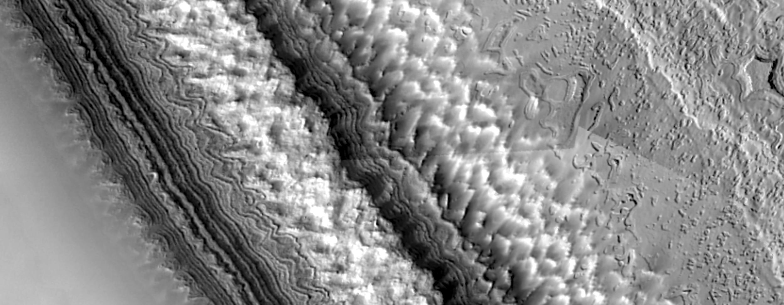 High-Resolution South Polar Cap Mosaics