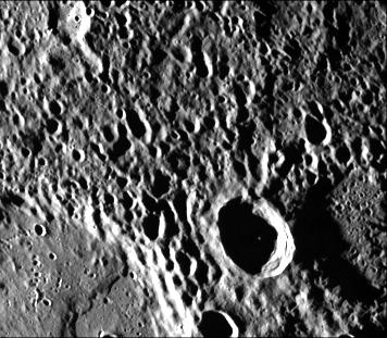 Mercury Densely Cratered Surface