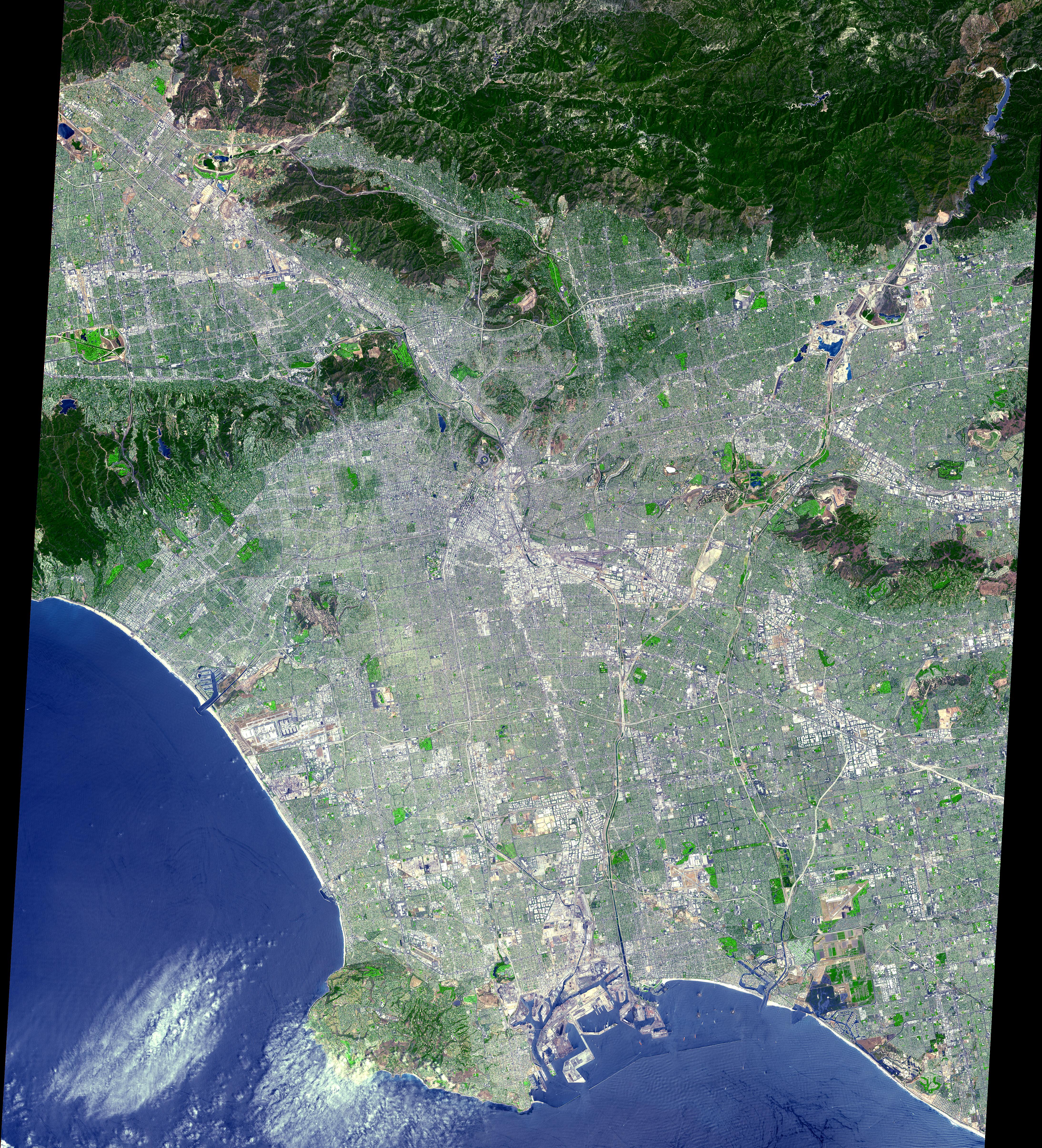 Los Angeles from Space