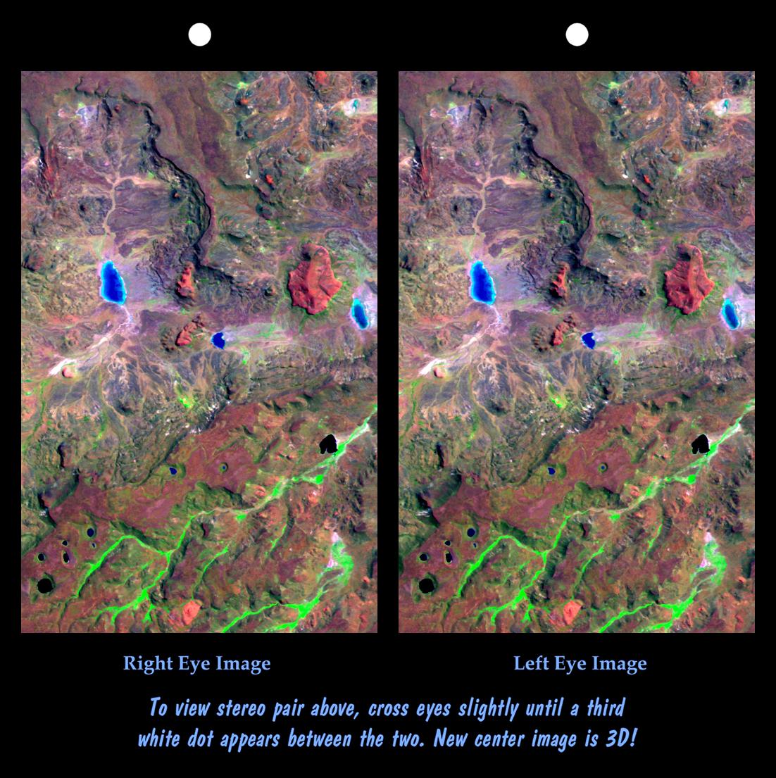Stereo Pair: Patagonia, Argentina