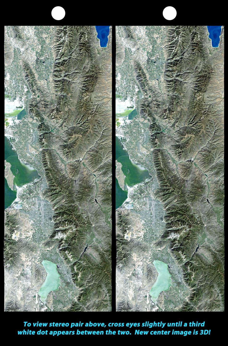 Stereo Pair, Salt Lake City, Utah