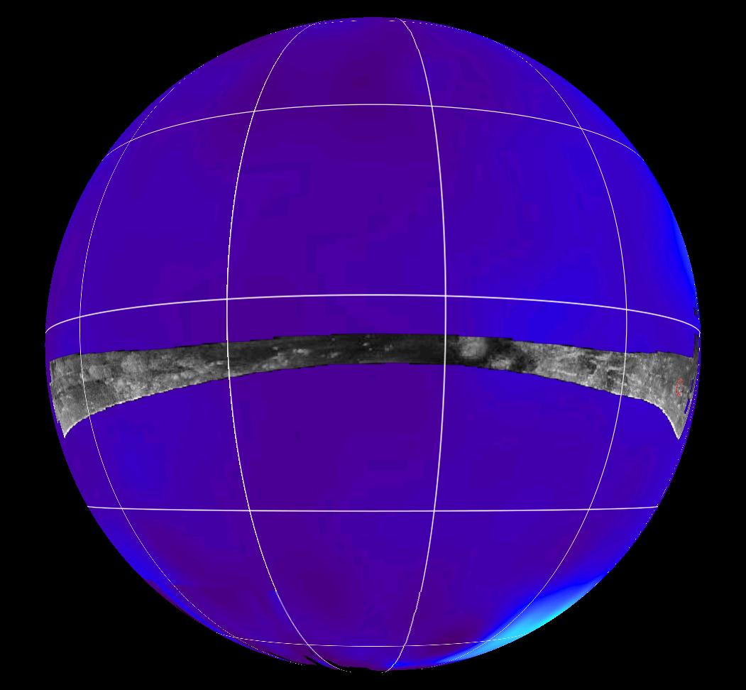 Radar Swath of Oct. 28, 2005, Titan Flyby