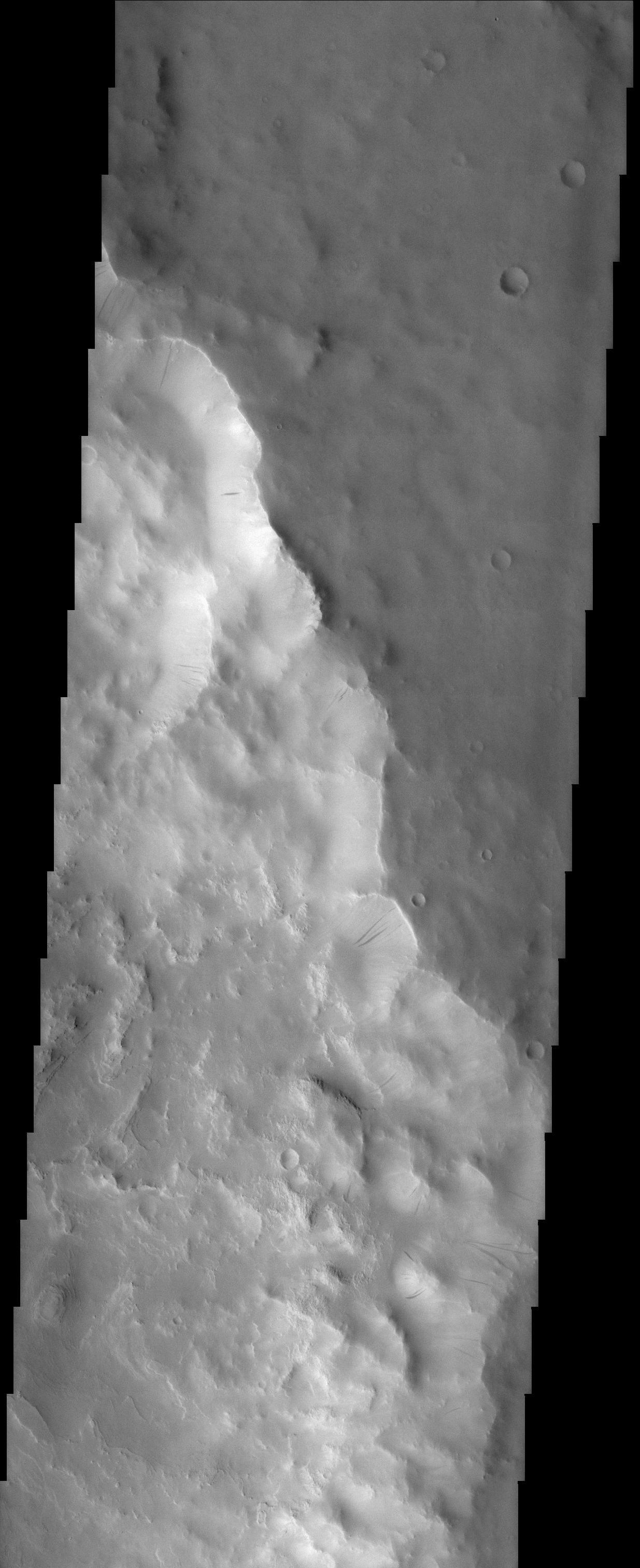 Rim of Henry Crater