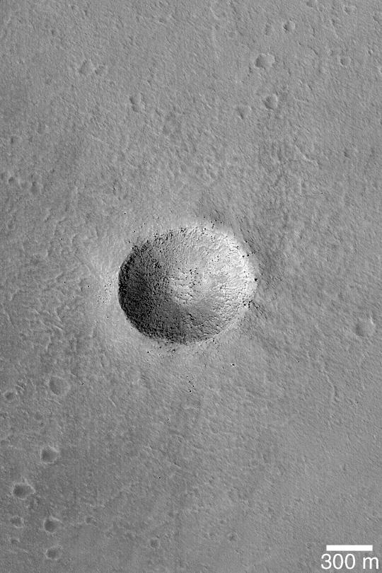 Impact on Arsia Mons