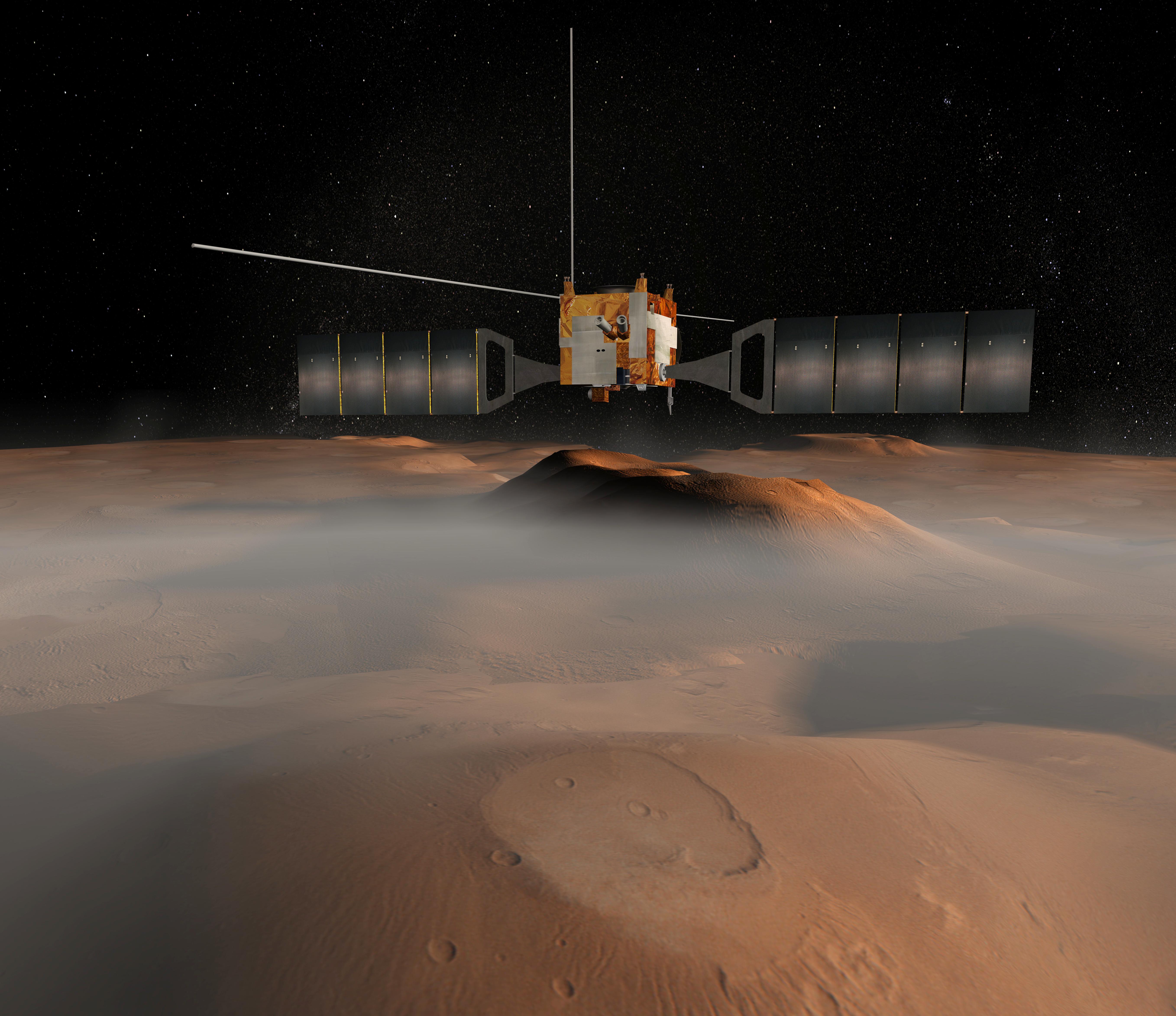 Mars Express, Artist Concept