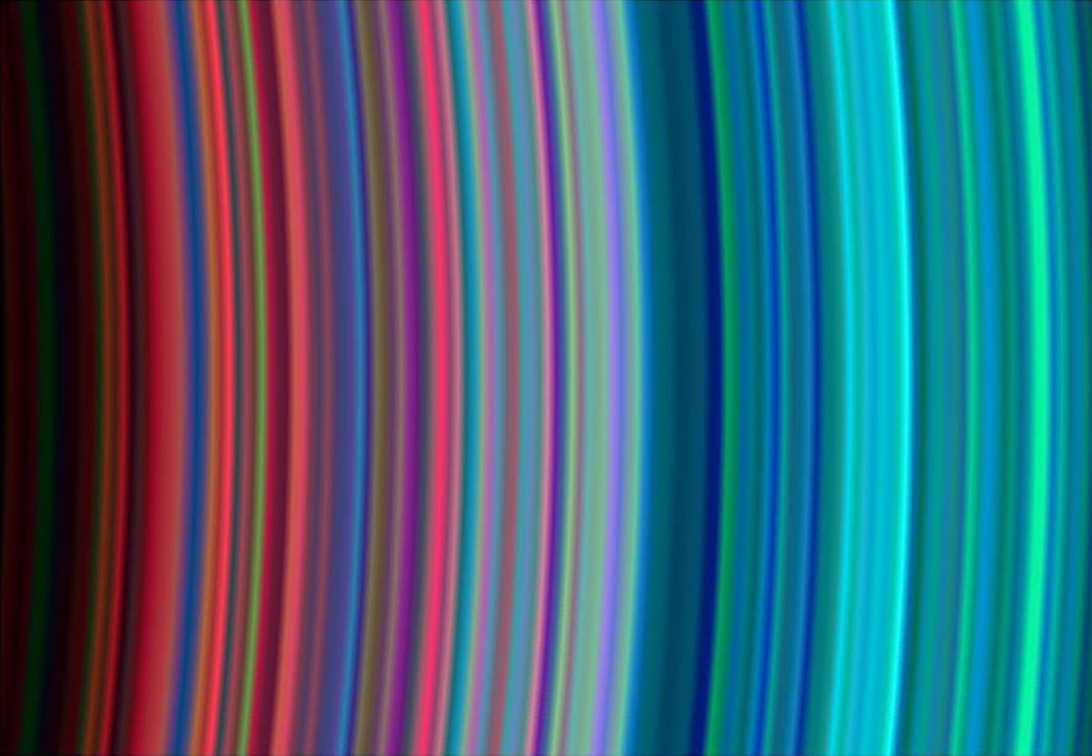 Saturn C and B Rings From the Inside Out