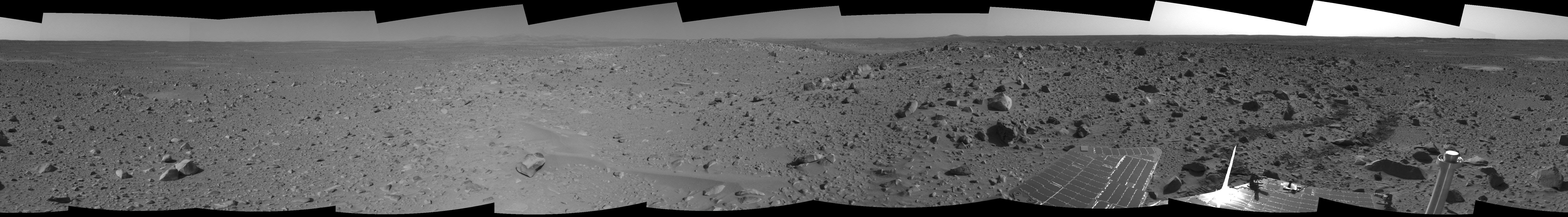Spirit View on Sol 107
