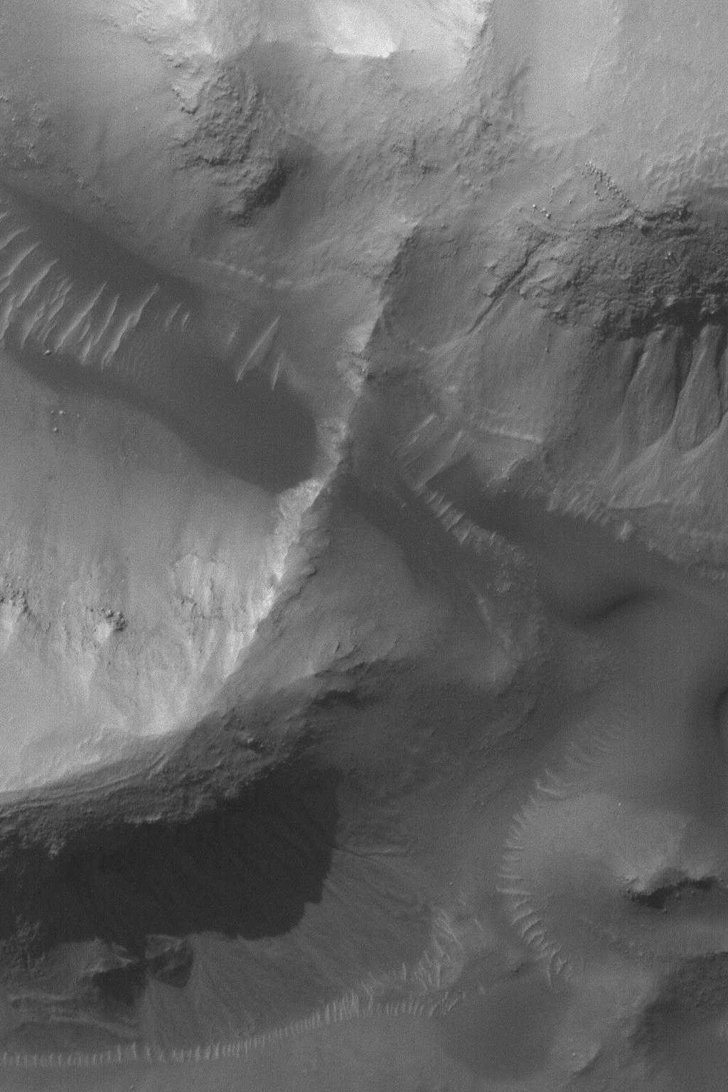 Gullies and Dunes