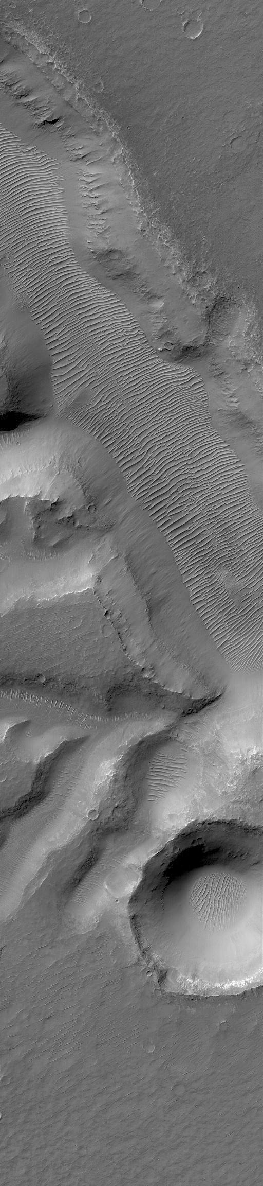 Solar Conjunction Ends: Nirgal Vallis