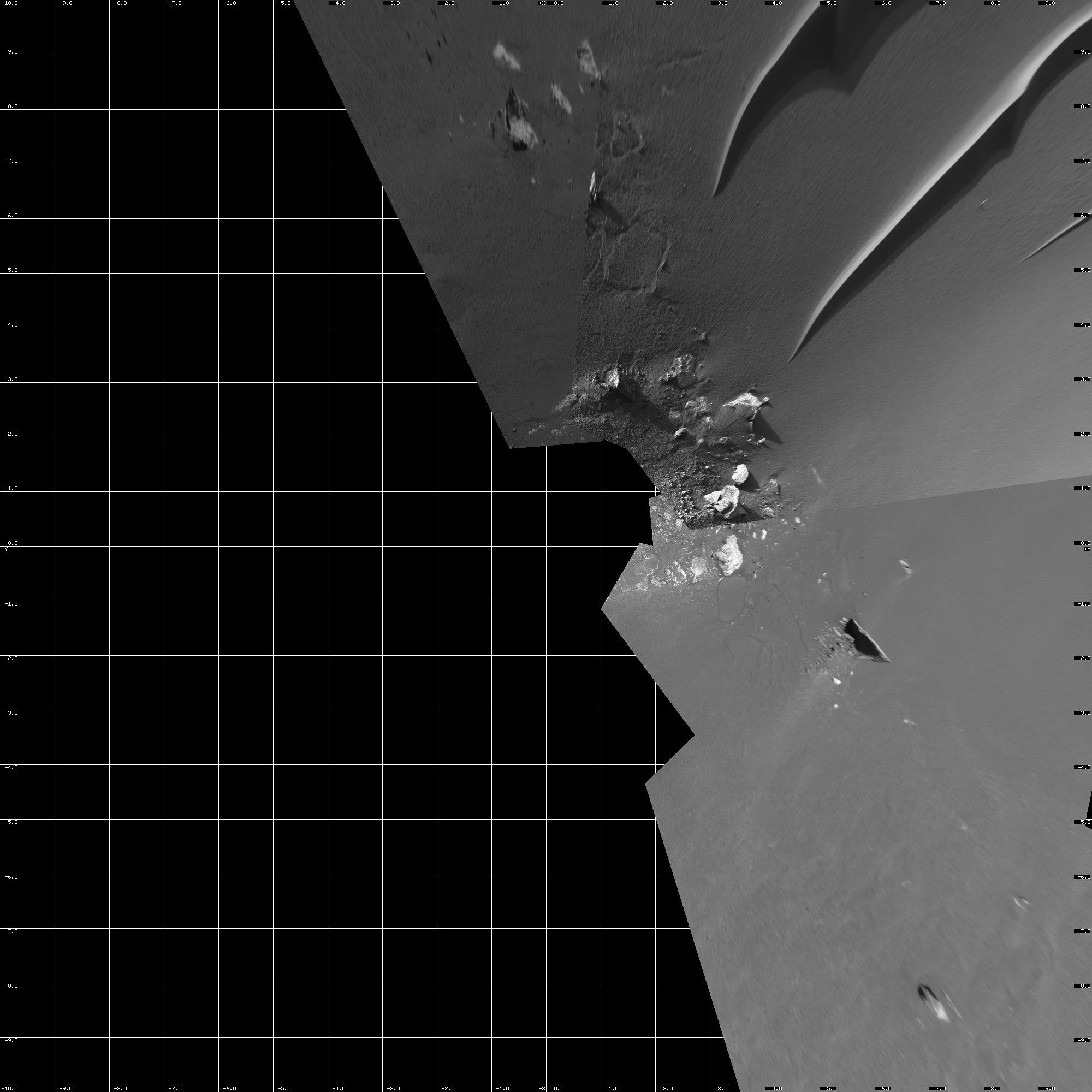 Busy at the Bottom of Endurance Crater vertical