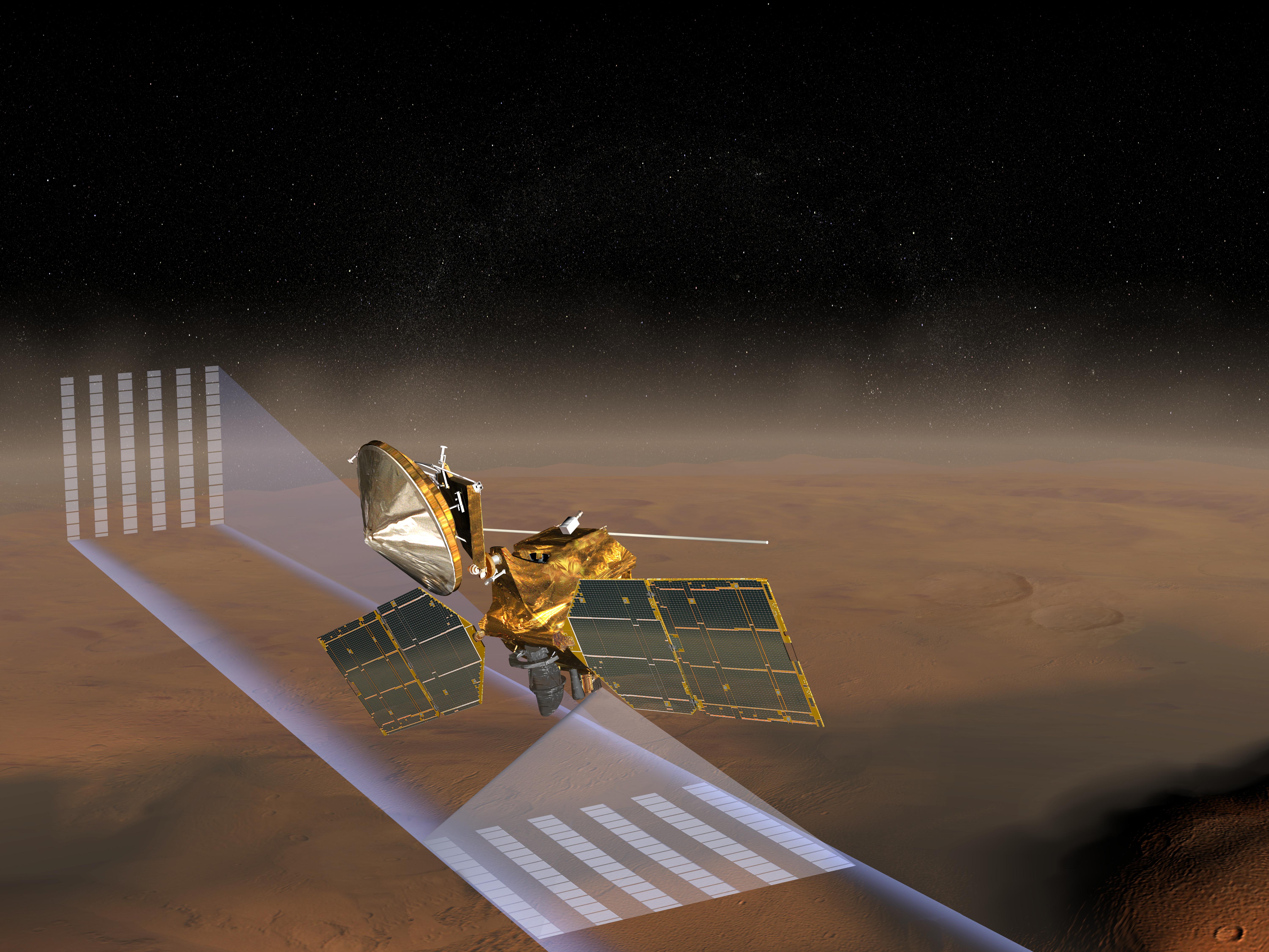 Mars Climate Sounder Artist Concept