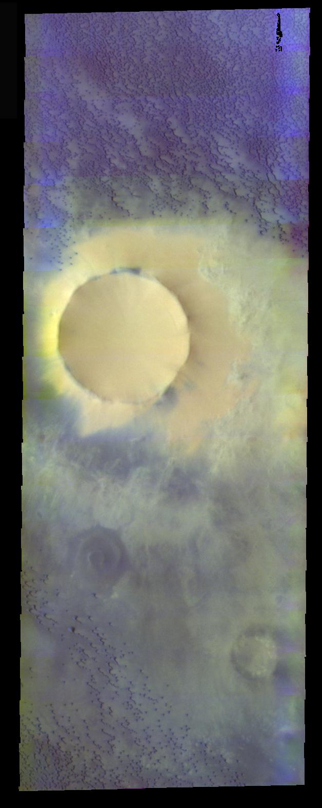 Sand Sea in False Color