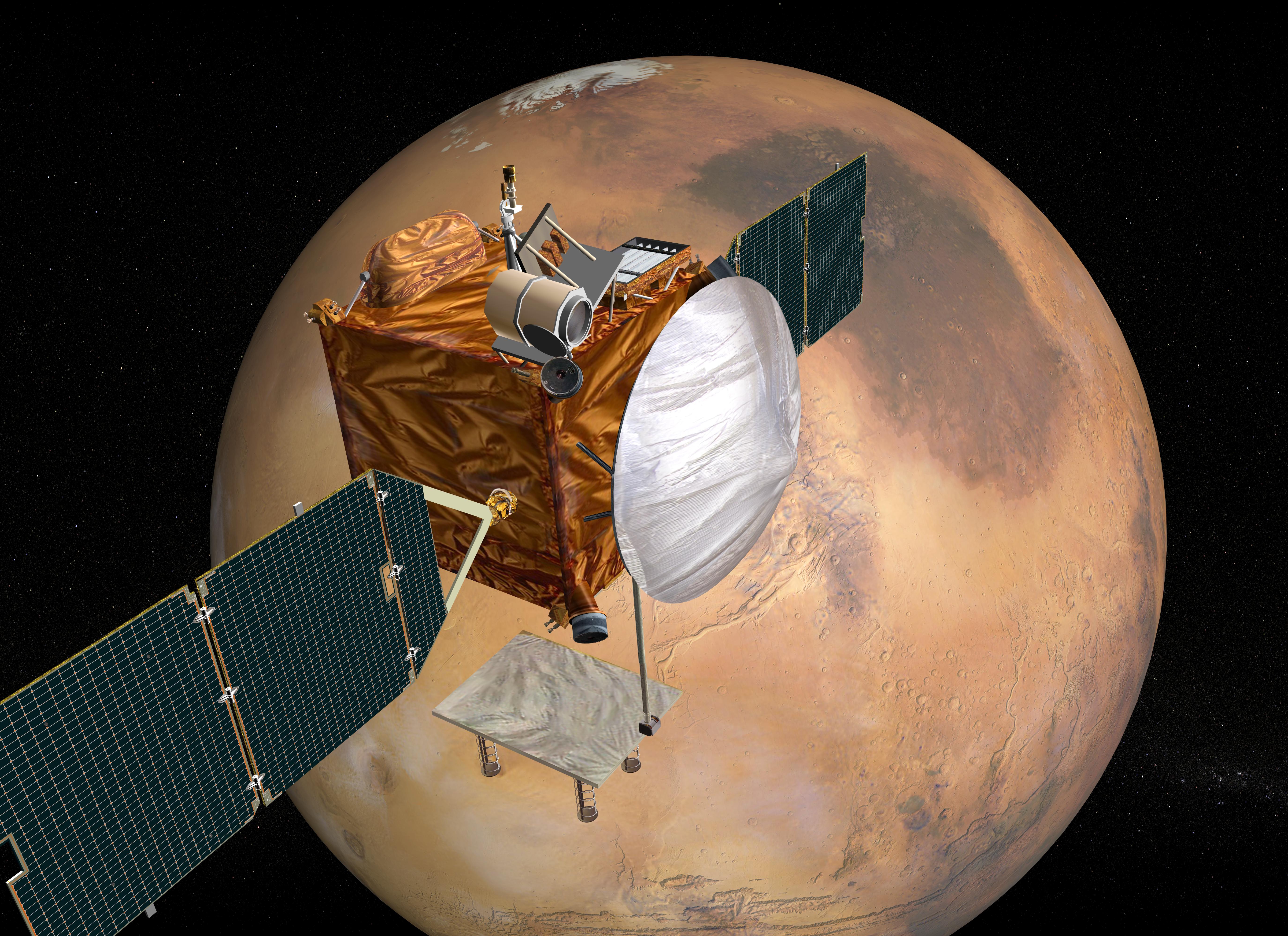 Mars Telecommunications Orbiter, Artist Concept