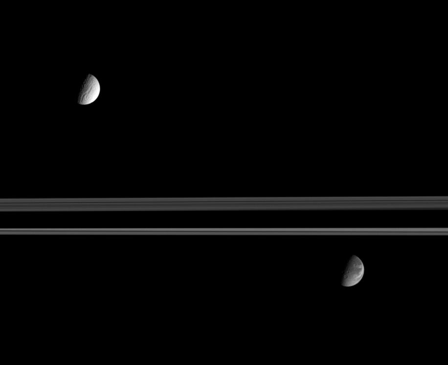 Moons with Separate Paths