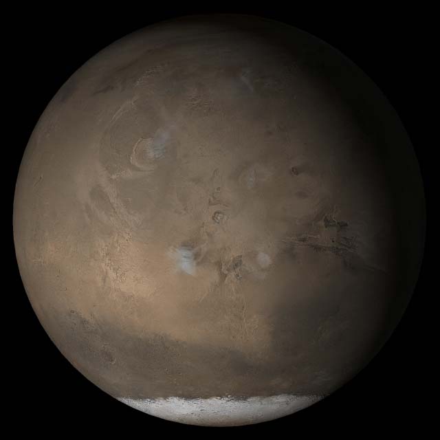 Mars at Ls 193°: Tharsis