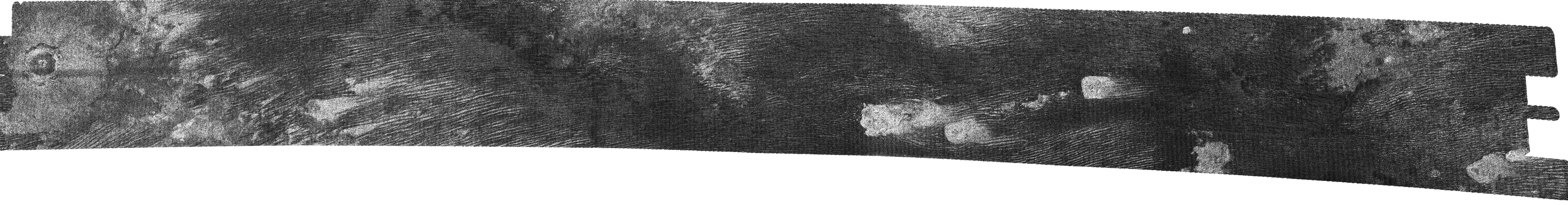 Titan T17 Viewed by Cassini Radar - Sept. 7, 2006