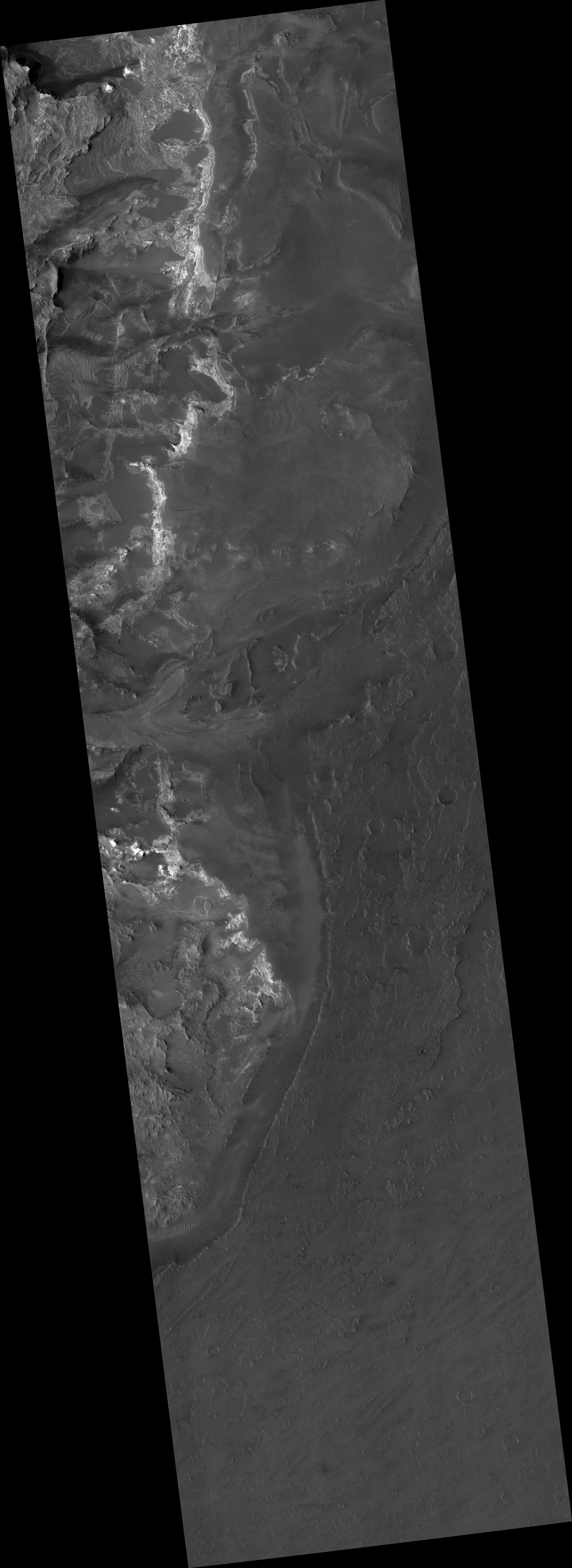 Proposed MSL Site in NE Syrtis Major