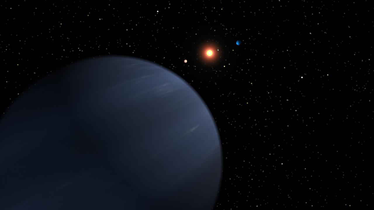 Plentiful Planetary System Artist Concept