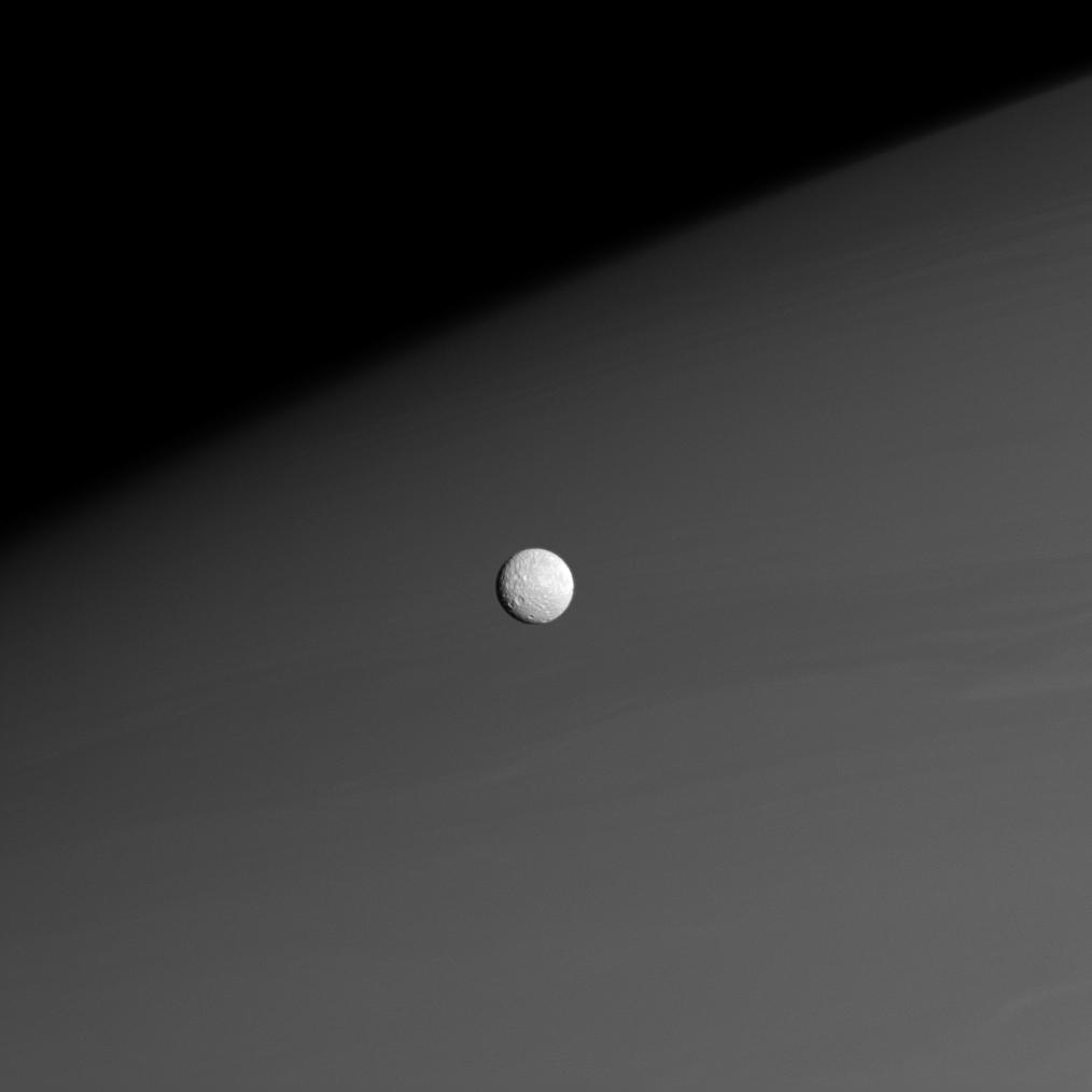 Mimas Before Saturn