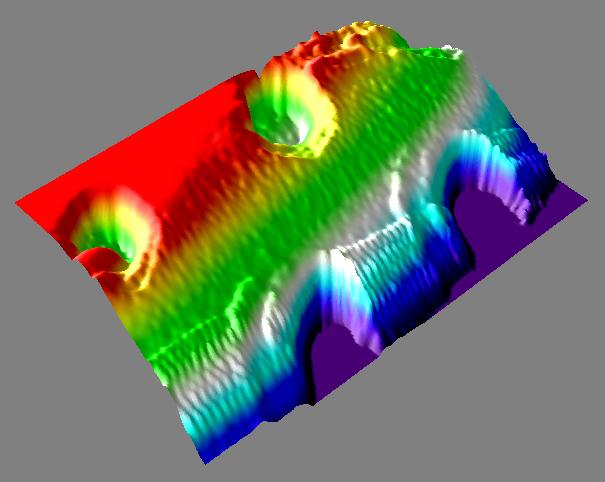 3-D View of Mars Particle