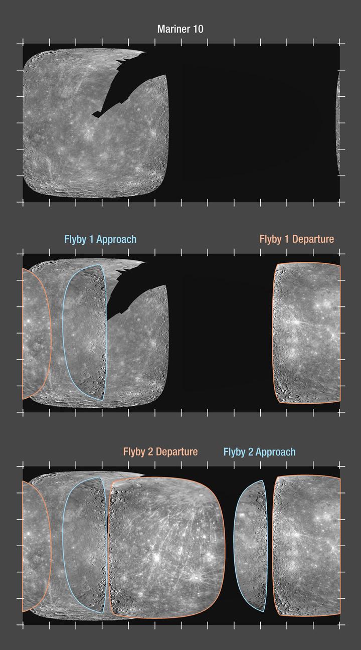 MESSENGER Enhanced Coverage of Mercury Surface