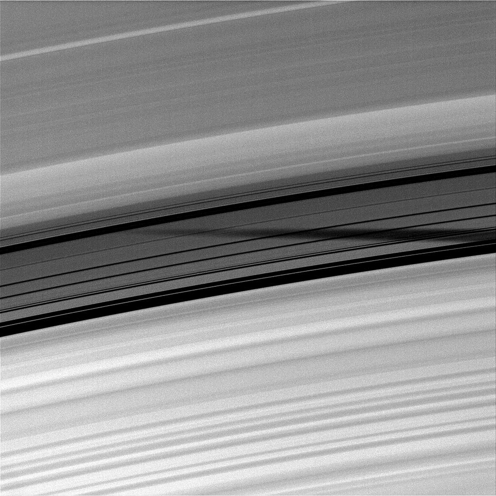 Shadow in the Cassini Division