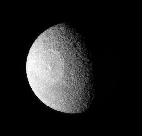 Tethys Northern Crater