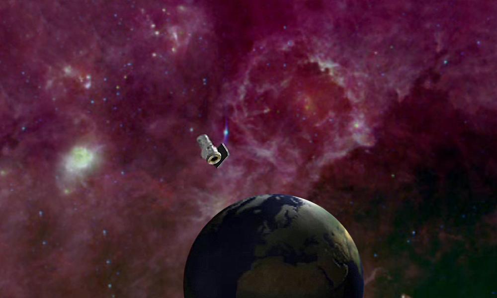 Mapping the Infrared Sky Artist Concept