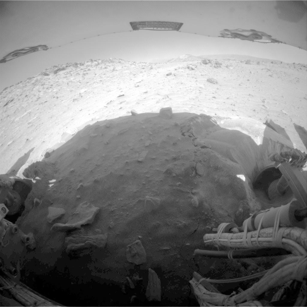 Movement During Backward Drive, Sols 2147