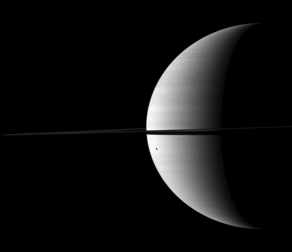 Dione Distorted Shadow