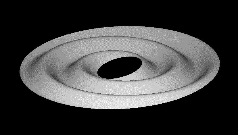 Tilting Saturn Rings