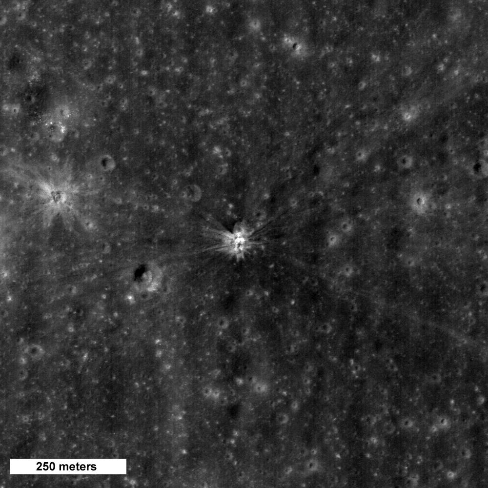 Apollo 14 S-IVB Impact Crater
