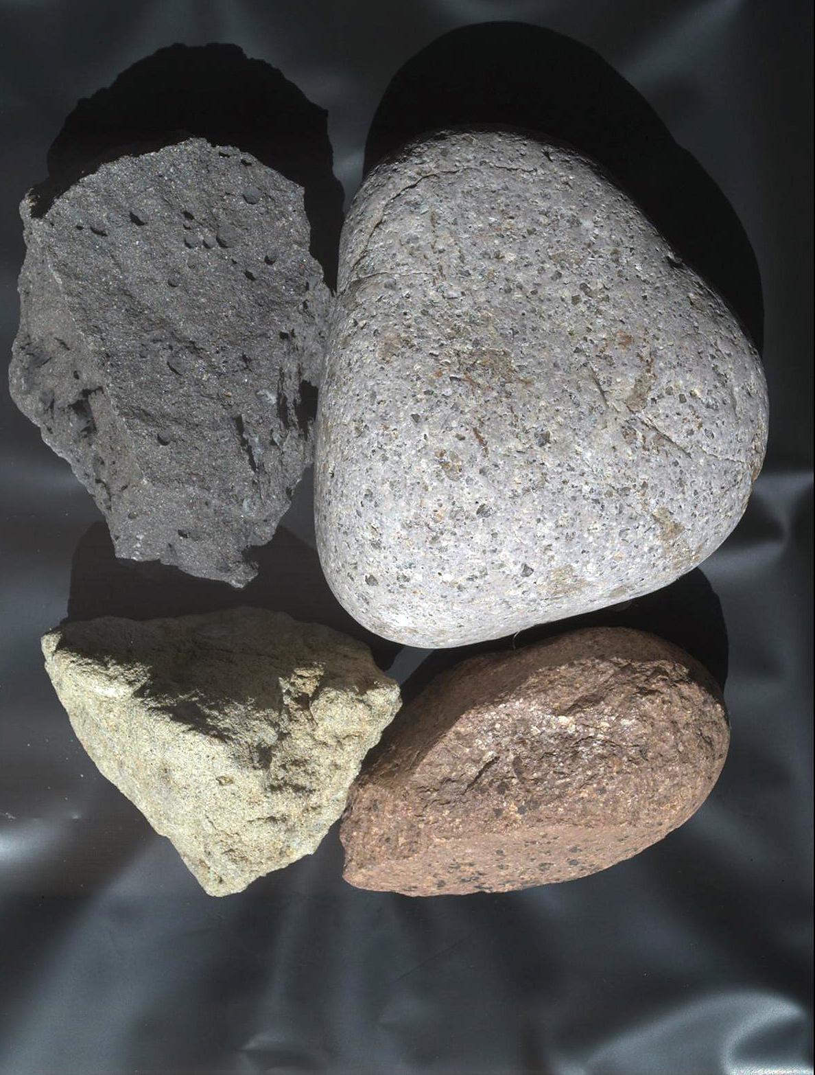 Test Image of Earth Rocks by Mars Camera