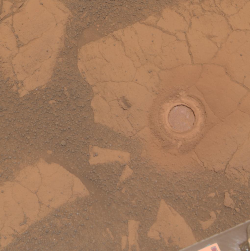 Gagarin Rock Examined by Opportunity in 2005