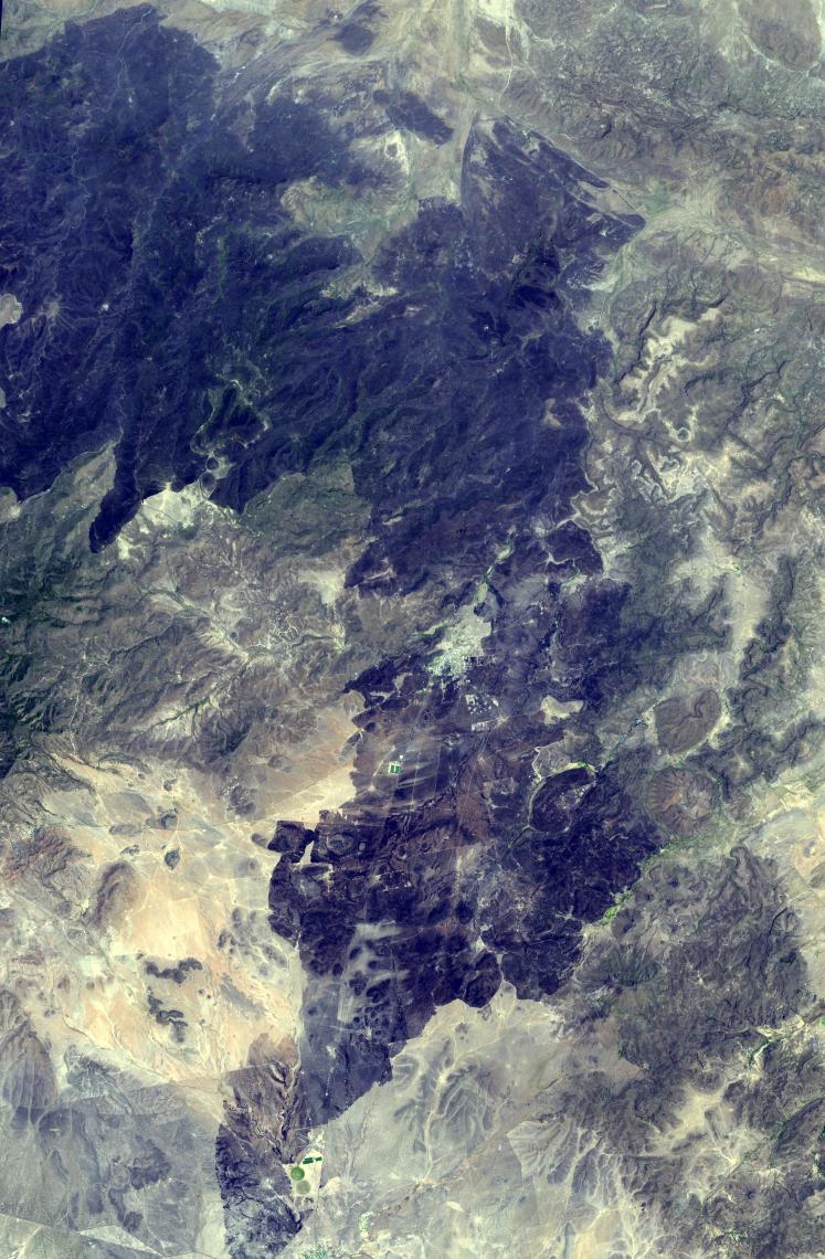 ASTER Images Record Texas Wildfire