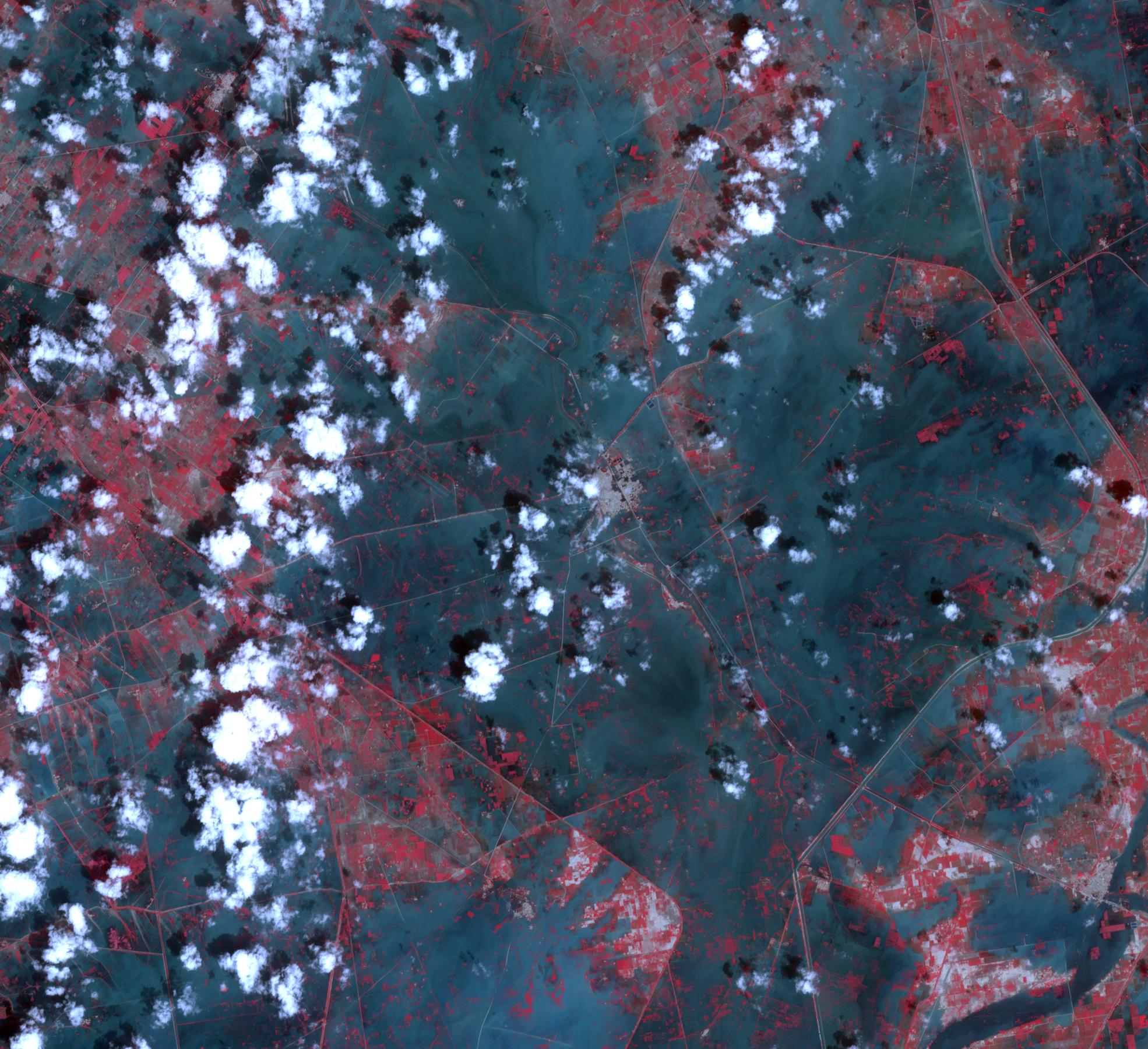 NASA Spacecraft Images Severe Flooding in South Asia