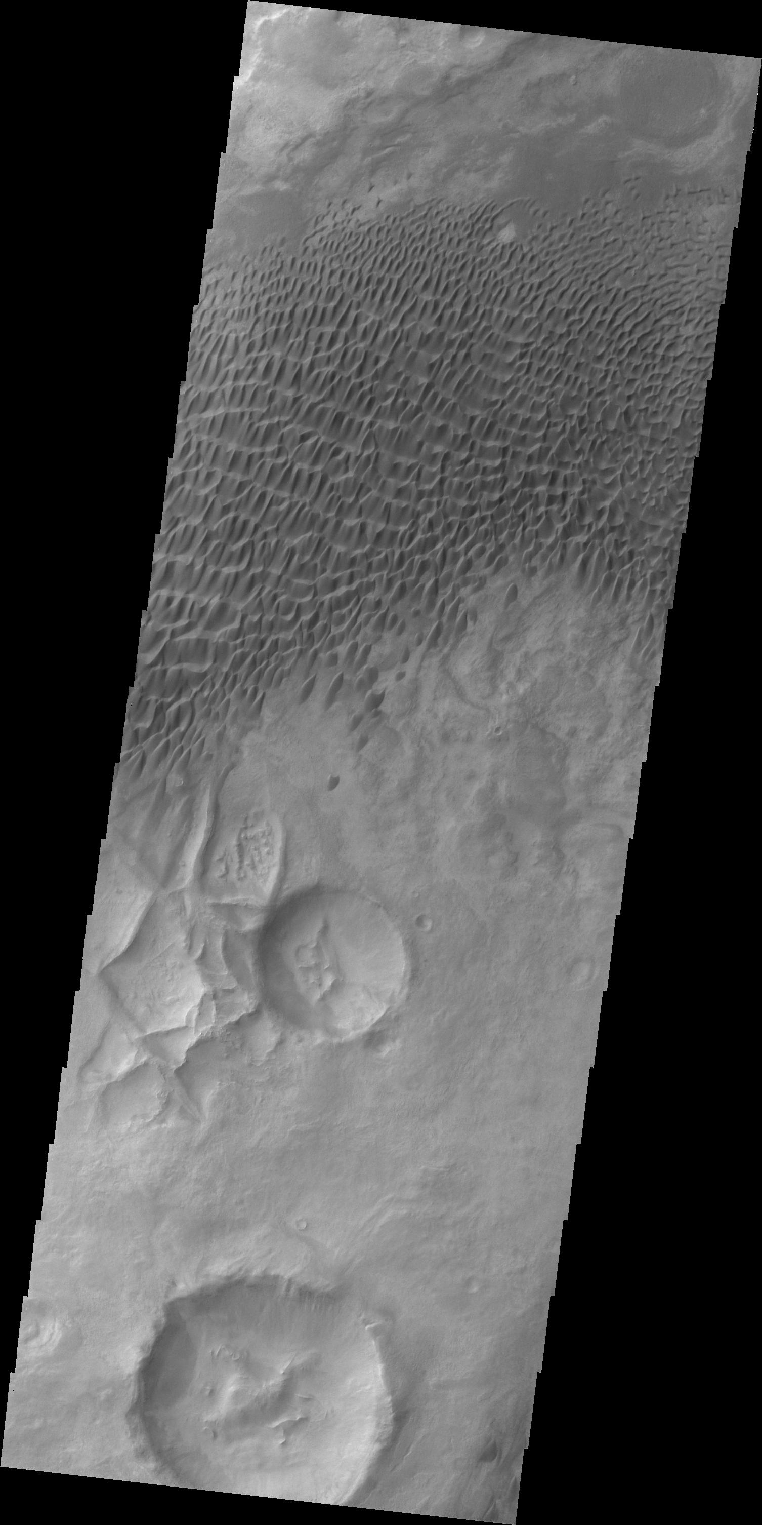 Dunes in Aonia Terra