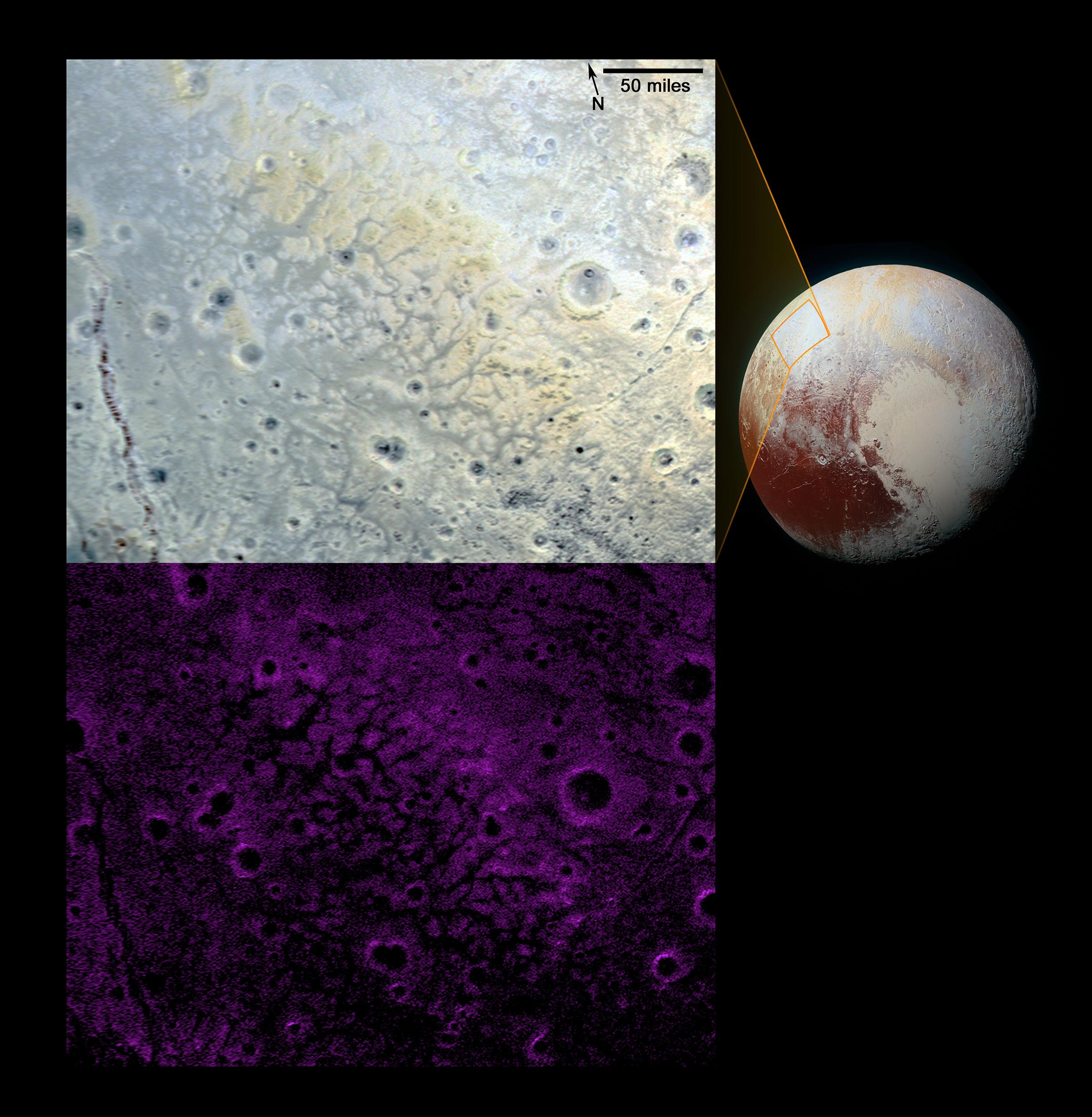 Pluto Fretted Terrain