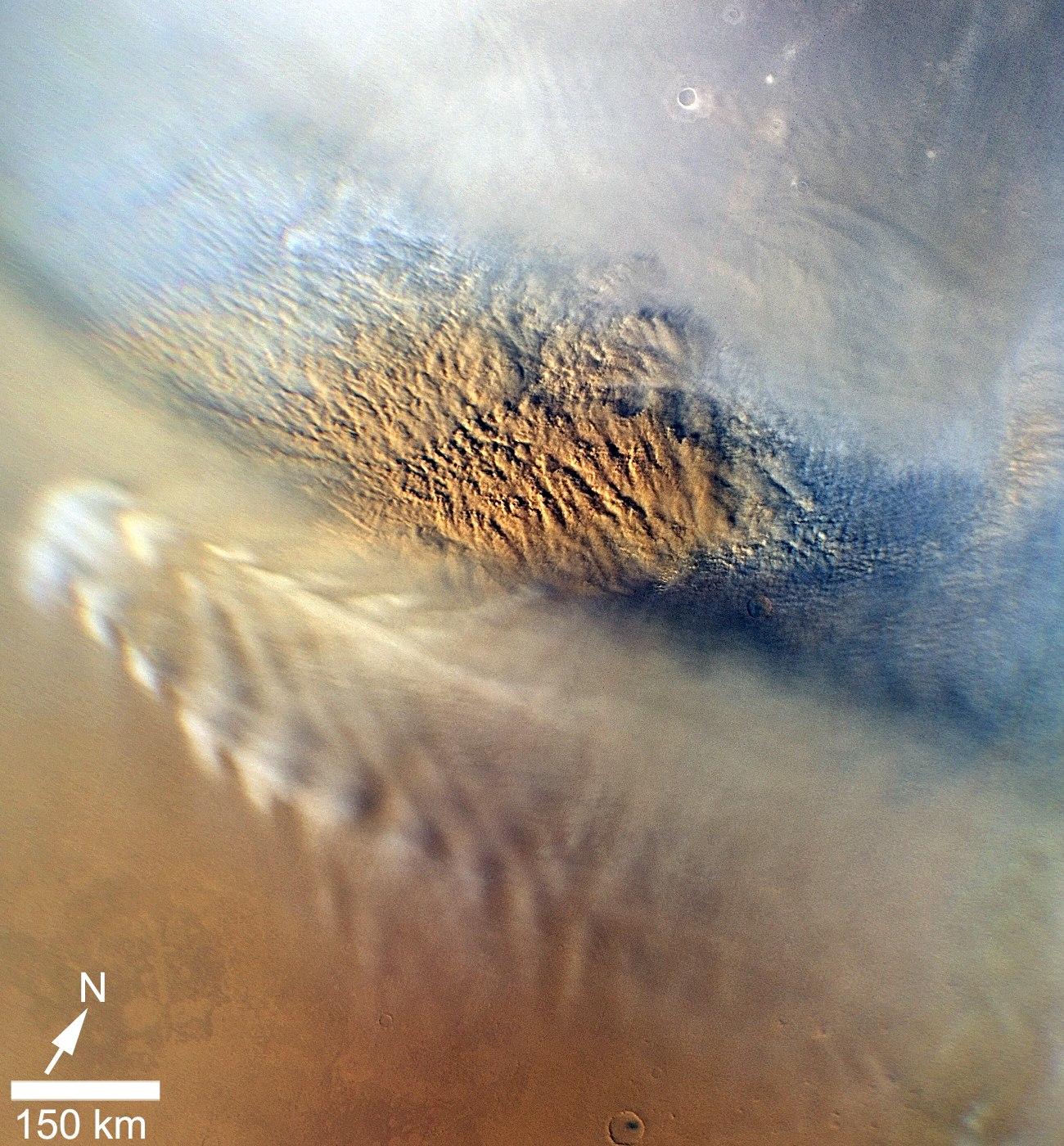 Martian Dust Storm