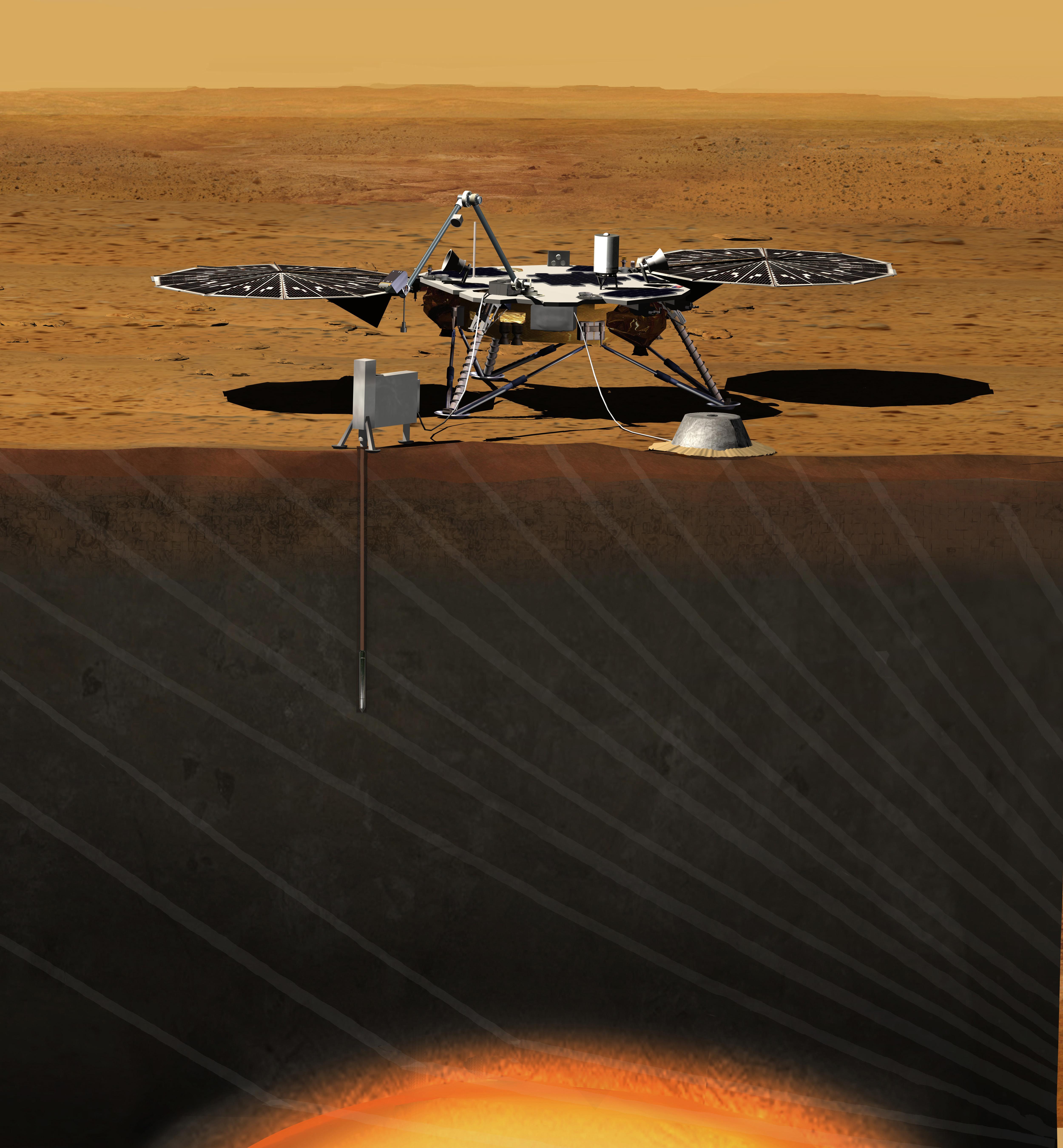 Artist Rendition of InSight