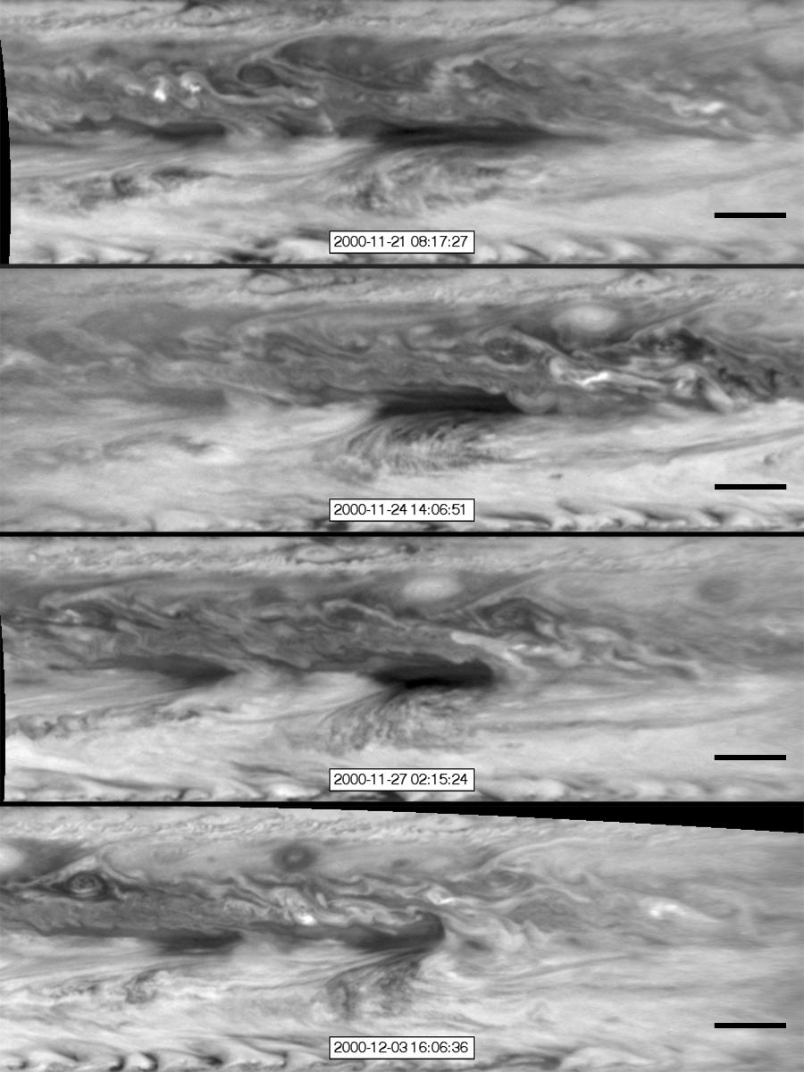 Vortices Bump into a Hot Spot in Jupiter Atmosphere