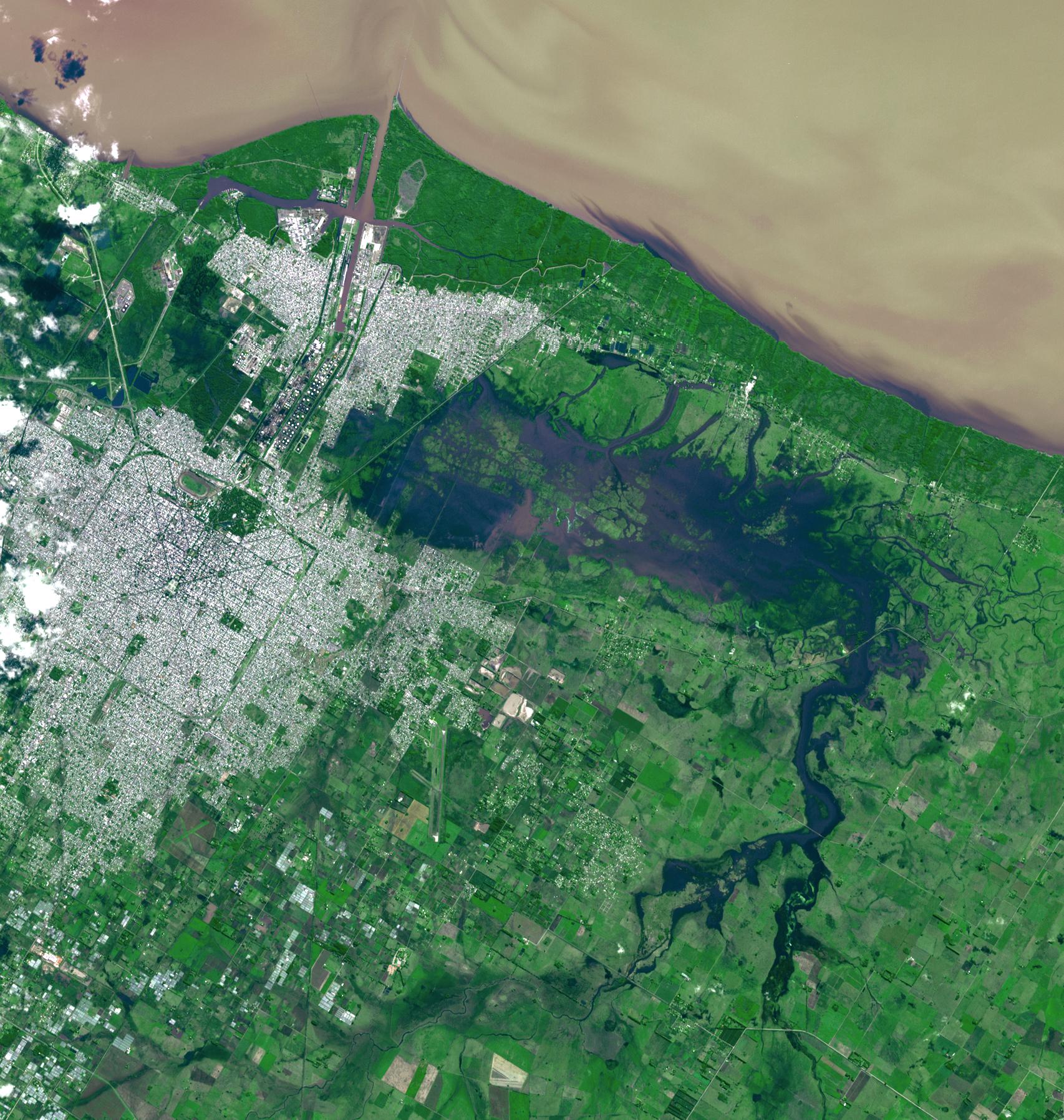 NASA Spacecraft Eyes Severe Flooding in Argentina