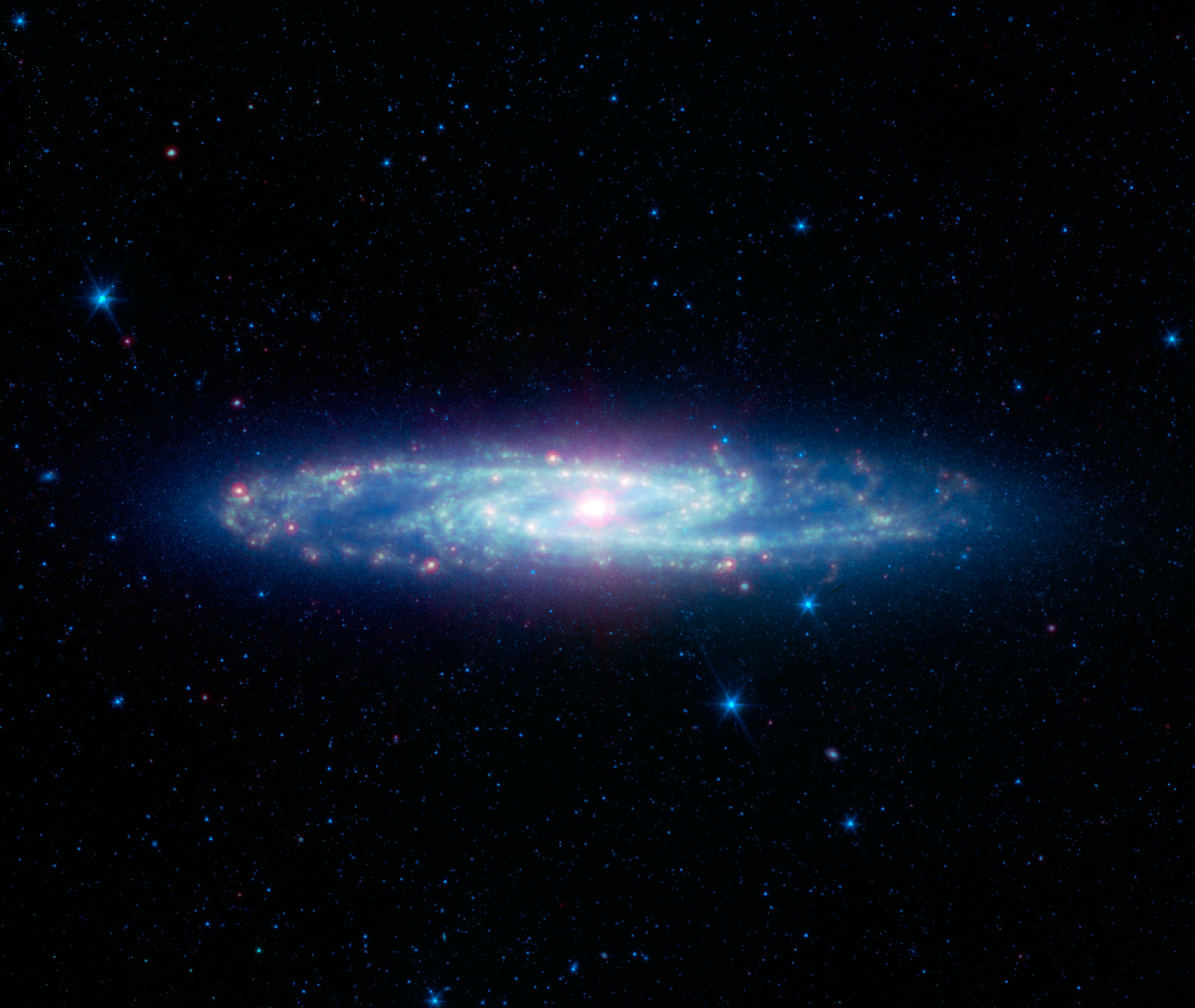 The Barred Sculptor Galaxy