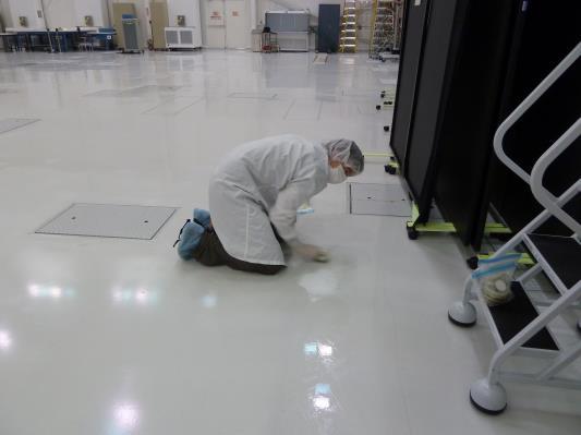 Looking for Microbes in a Spacecraft Assembly Clean Room