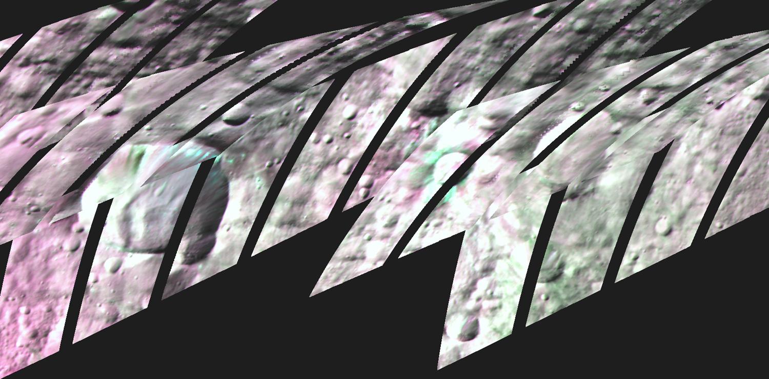 Two Craters with Olivine