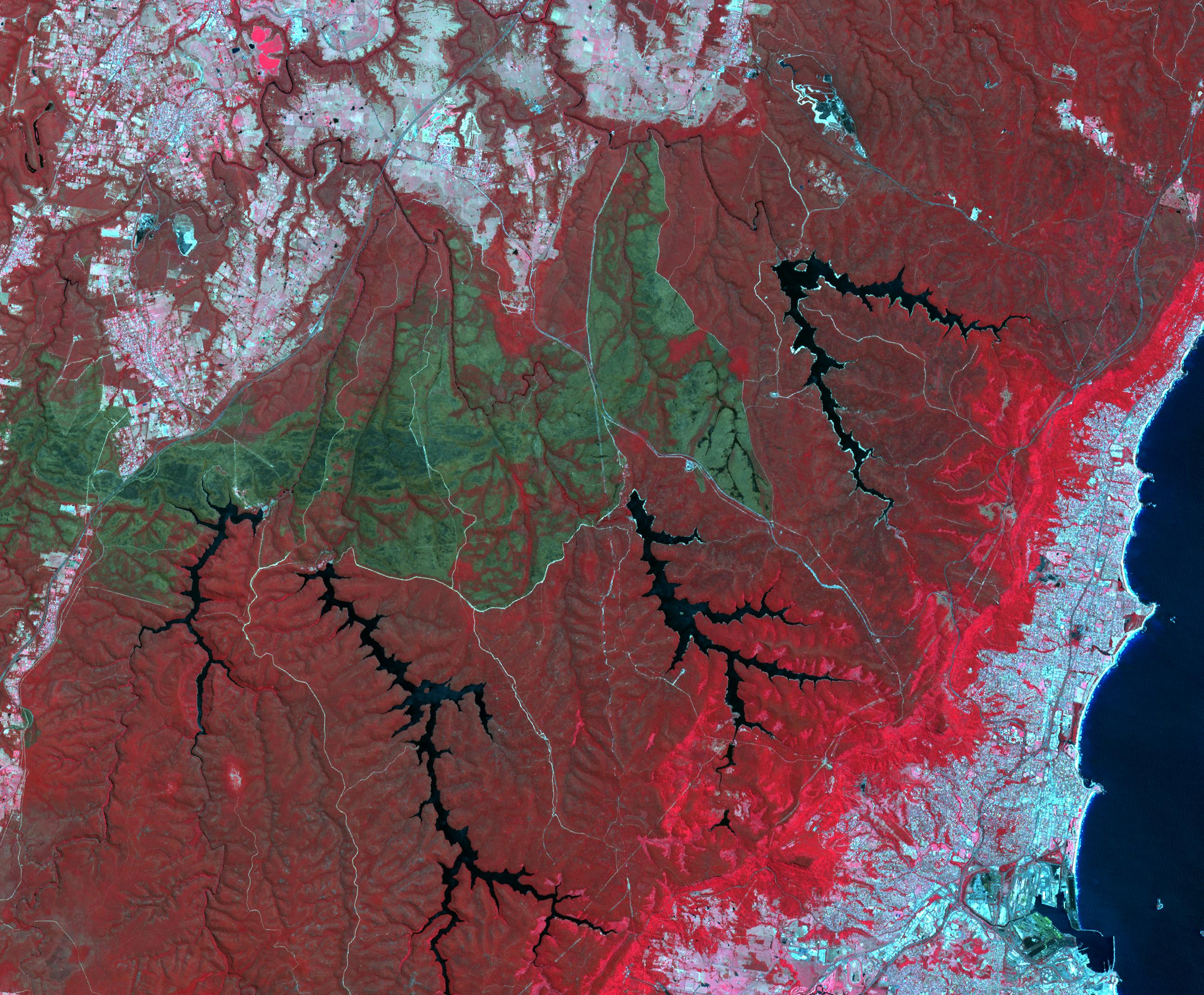 Australian Wildfire, NASA Spacecraft Image Aftermath