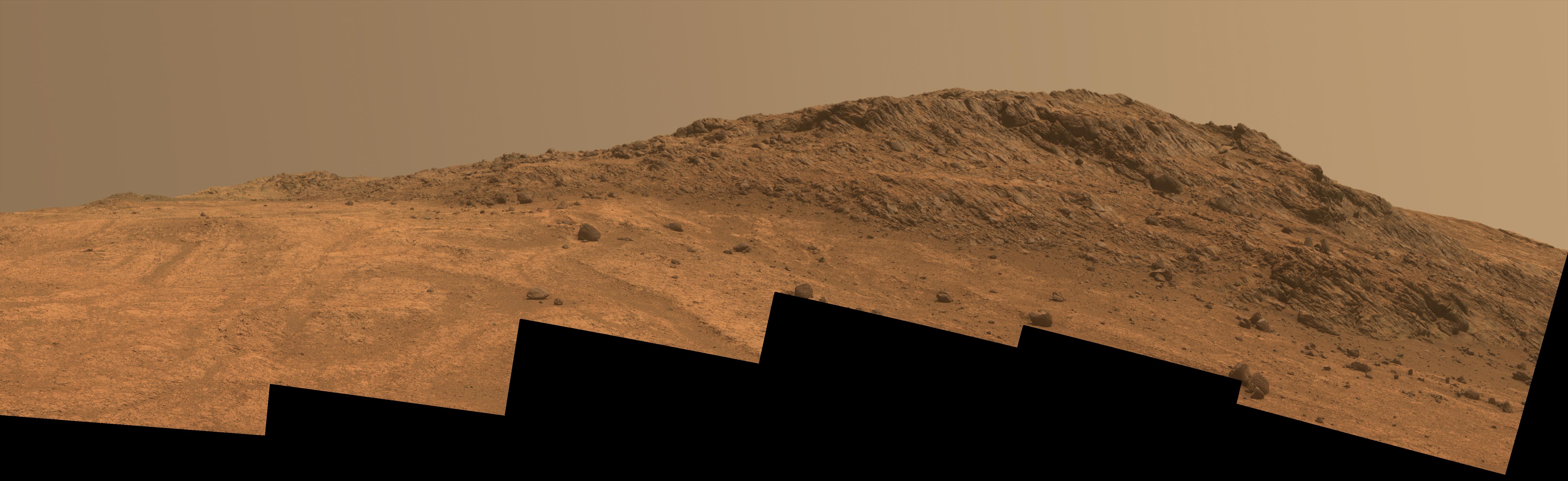 Hinners Point Above Floor of Marathon Valley on Mars
