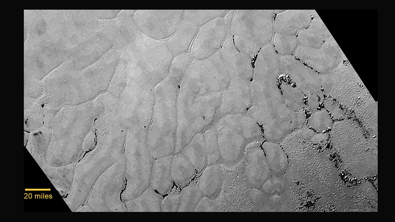 Frozen Plains in the Heart of Pluto Heart