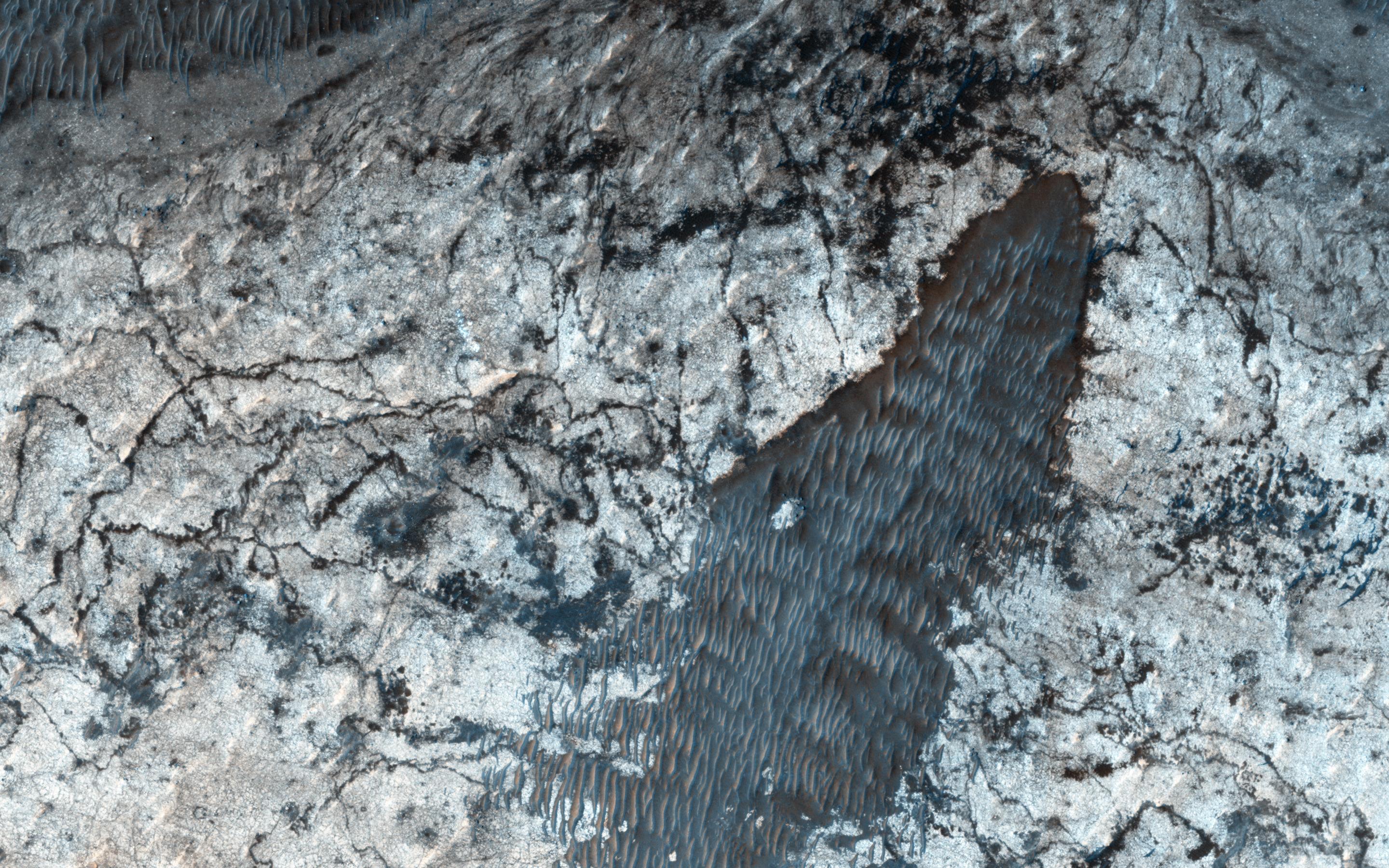 Sedimentary Deposits within Ius Chasma