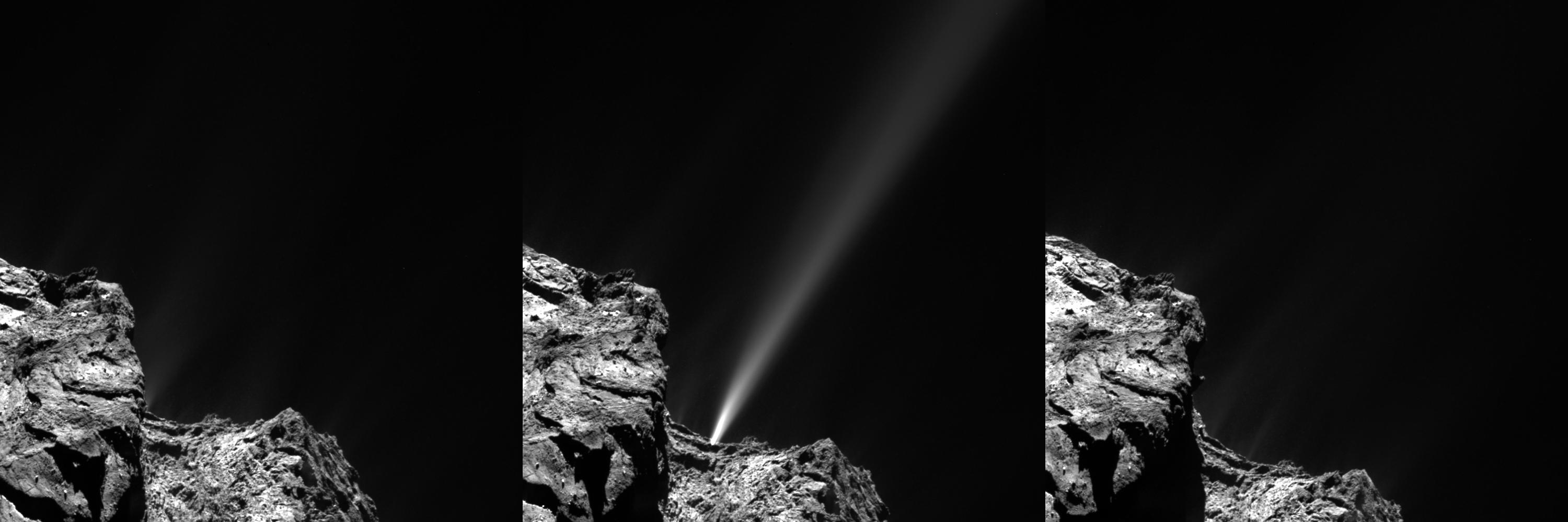 Rosetta Comet In Action Animation